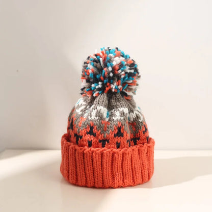 Women's Snowflake Pom Beanie