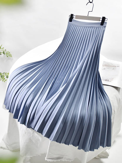 Bella | Women’s Spring Pleated Maxi Skirt