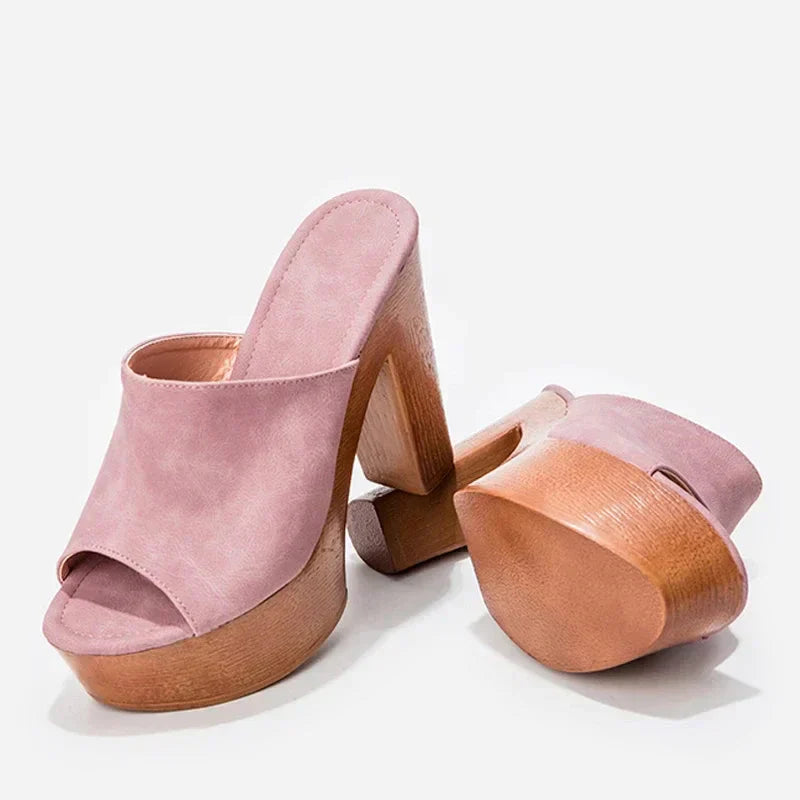 Ingrid Women's Platform Flat Sandals
