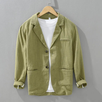 Meadow Linen Blazer - 
Fashinoza