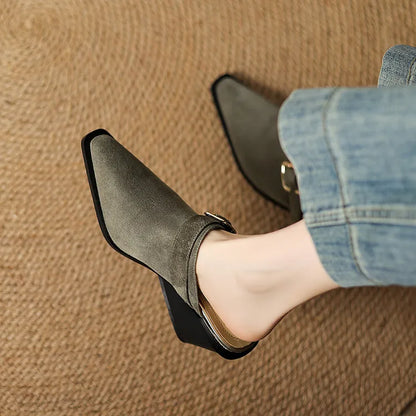 Elmer Suede Mules