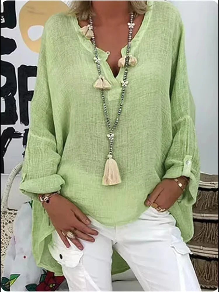 Women's Lightweight Oversized Blouse