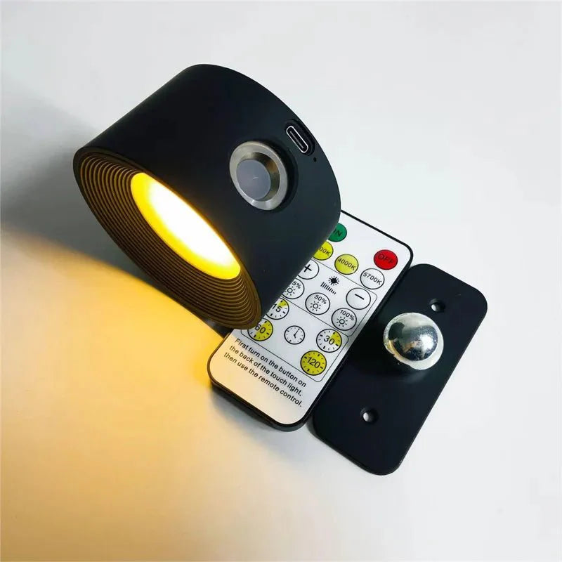 Magnetic Cordless Wall Lamp Rechargeable LED
