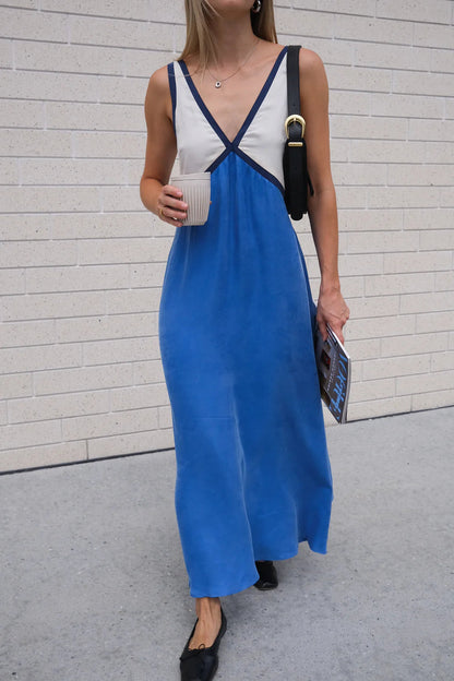 Sienna - Contrast Maxi Dress