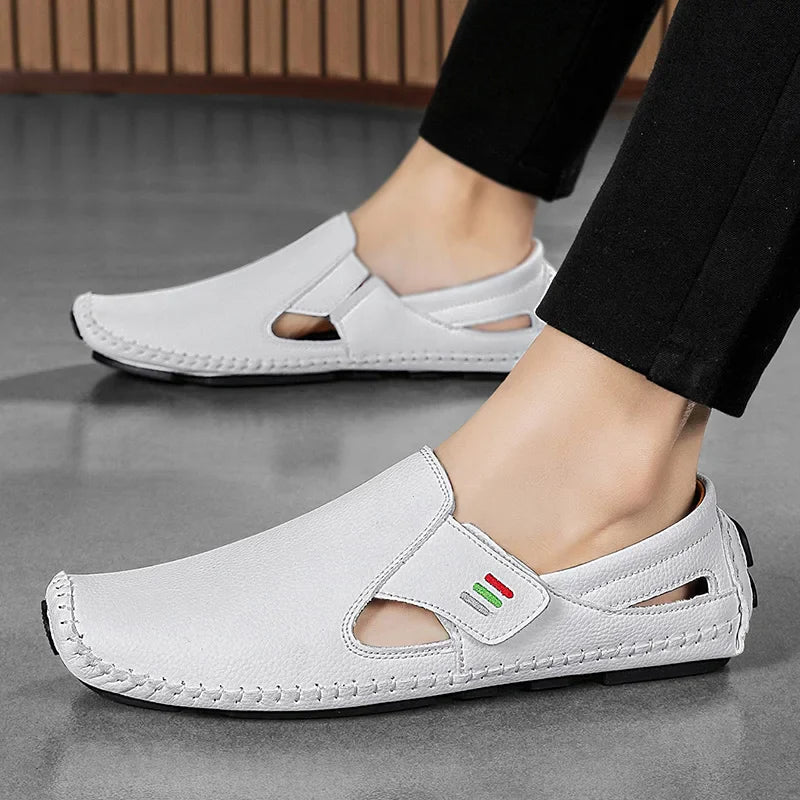 Italian Leather Loafers