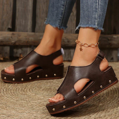 Women's Platform Cushioned Sandals