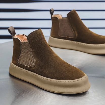 Marco Men's Suede Chelsea Boots