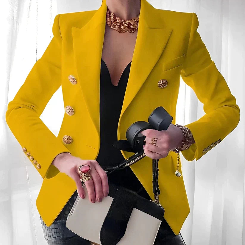 Women's Classic Blazer Tailored Fit Contemporary Design