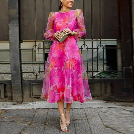 Kimberly | Women Summer Floral Midi Dress