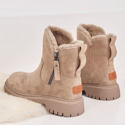 Women's Ankle Boots Side Zip - Fashinoza