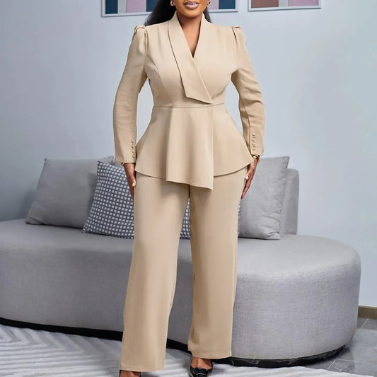 Clara | Women Suit Set with Tailored Long Blazer