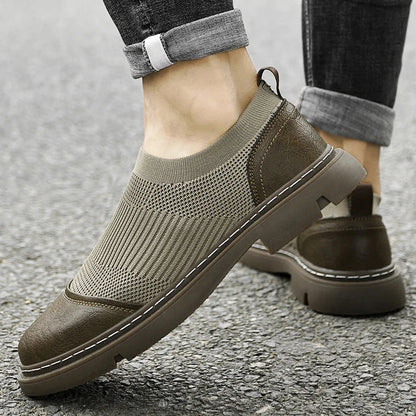 Men's Ace Leather Mesh Shoes