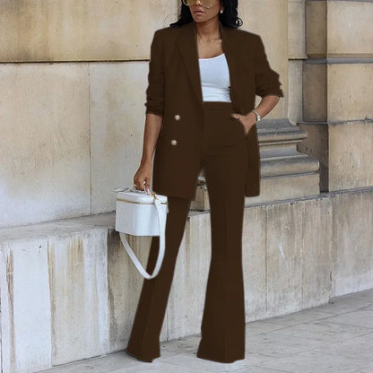 Lauren | Women’s Spring Double Breasted Blazer Pants Set