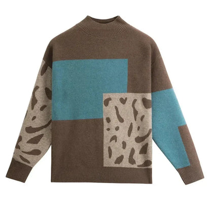 Women's High Collar Sweater Comfortable