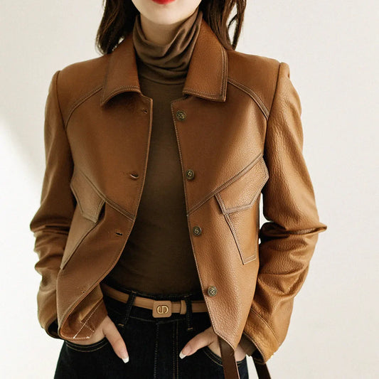 Women’s Romana Faux Leather Jacket