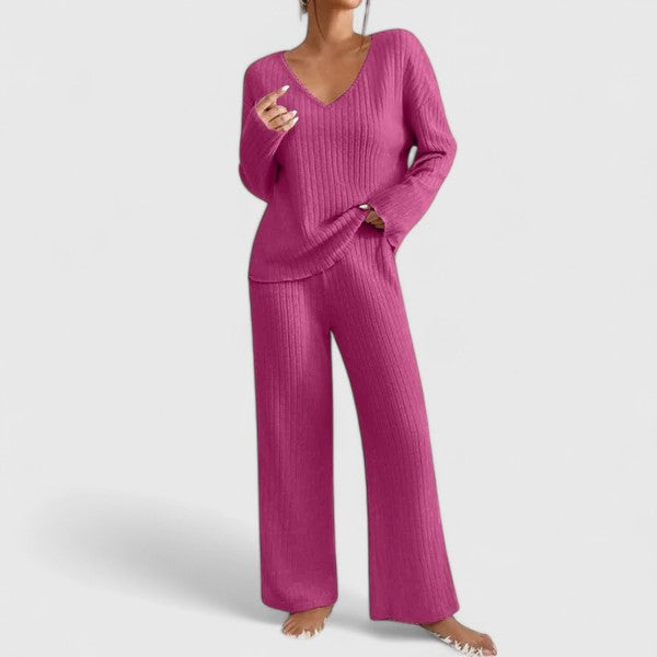 Kimberly | Women’s Relaxed Fit Knit Pajama Set