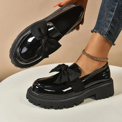 Serafina | Women’s Bow Platform Orthopedic Loafers