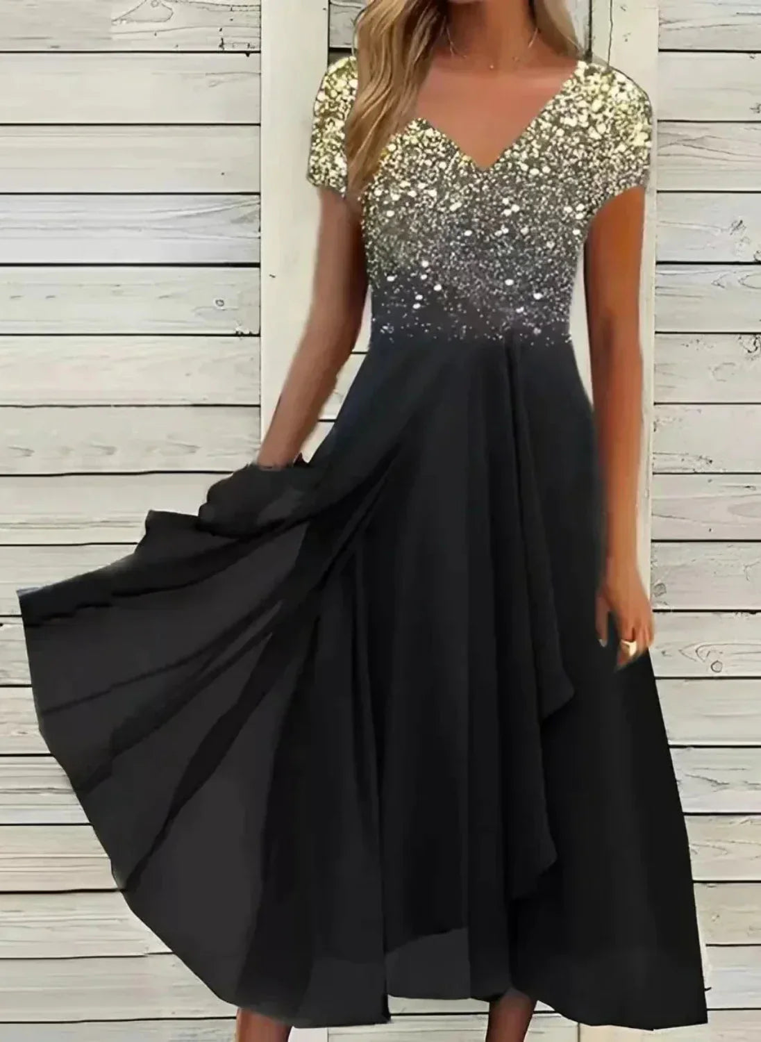 Women's Elegant Dress Versatile Glamorous