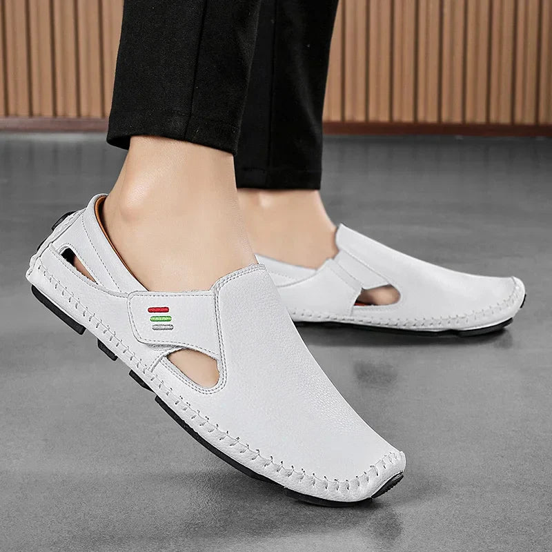 Italian Leather Loafers