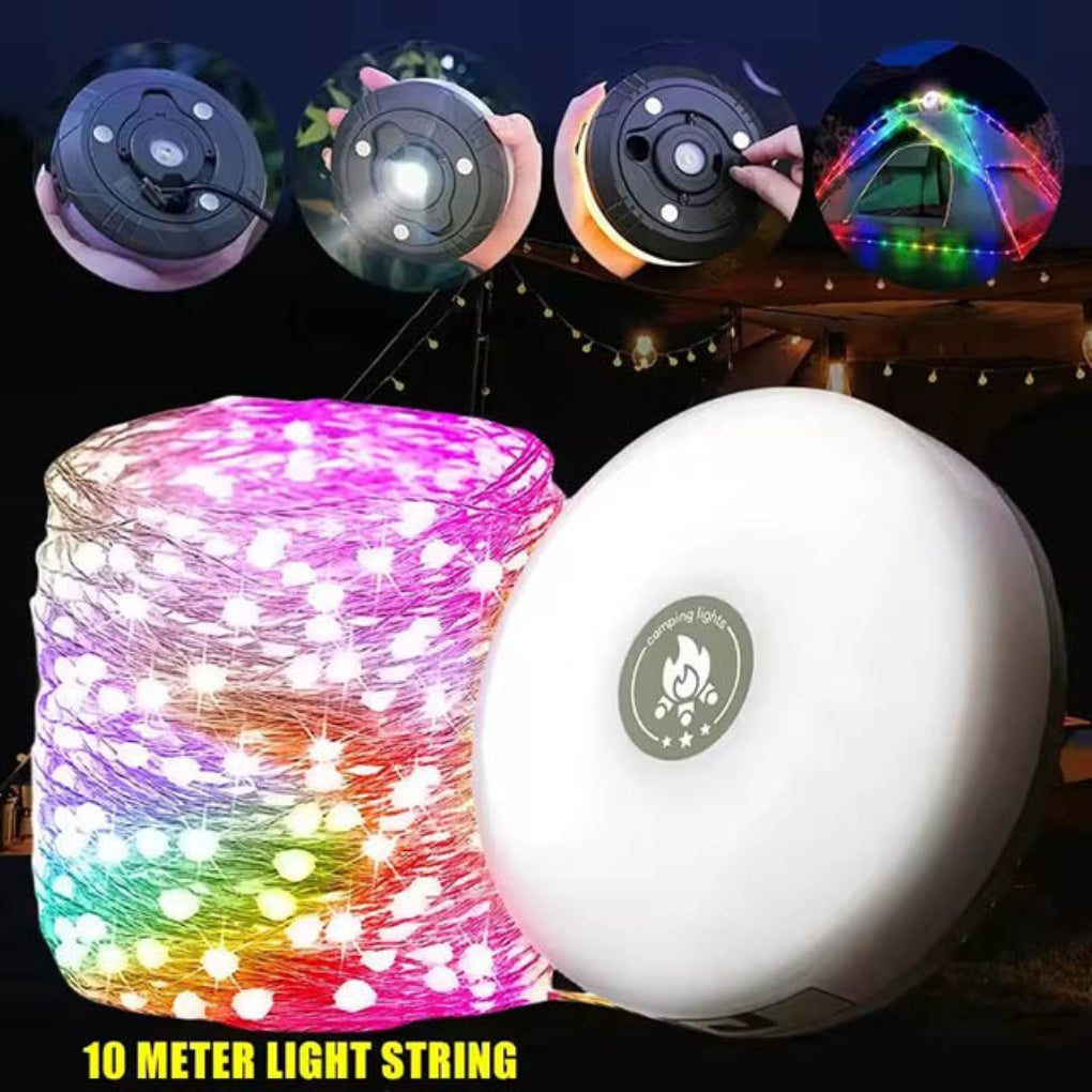 Portable Camping Lantern 4-in-1 Led Light