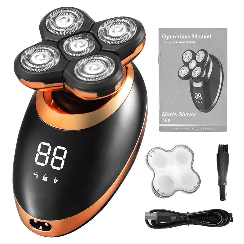 Men's Cordless Trimmer Waterproof Multi-Functional