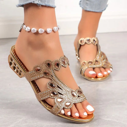 Women's Decorative Strap Sandals