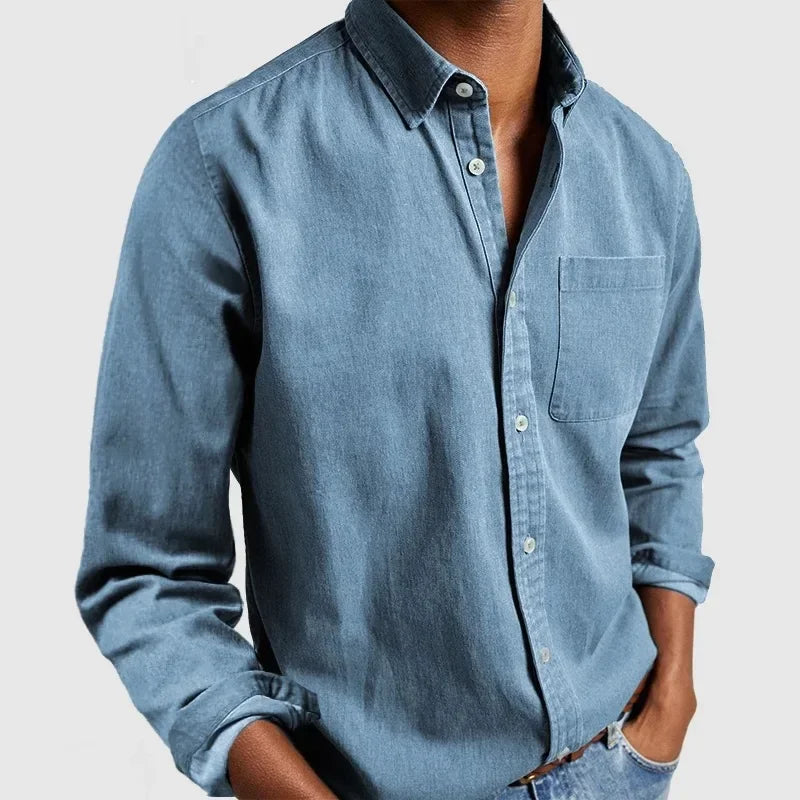 Men's Casual Cotton Shirt Comfort Fit