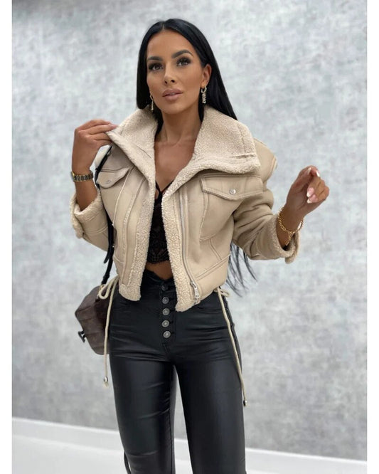 Women's Jacket Cuma Elegant Outerwear - Fashinoza