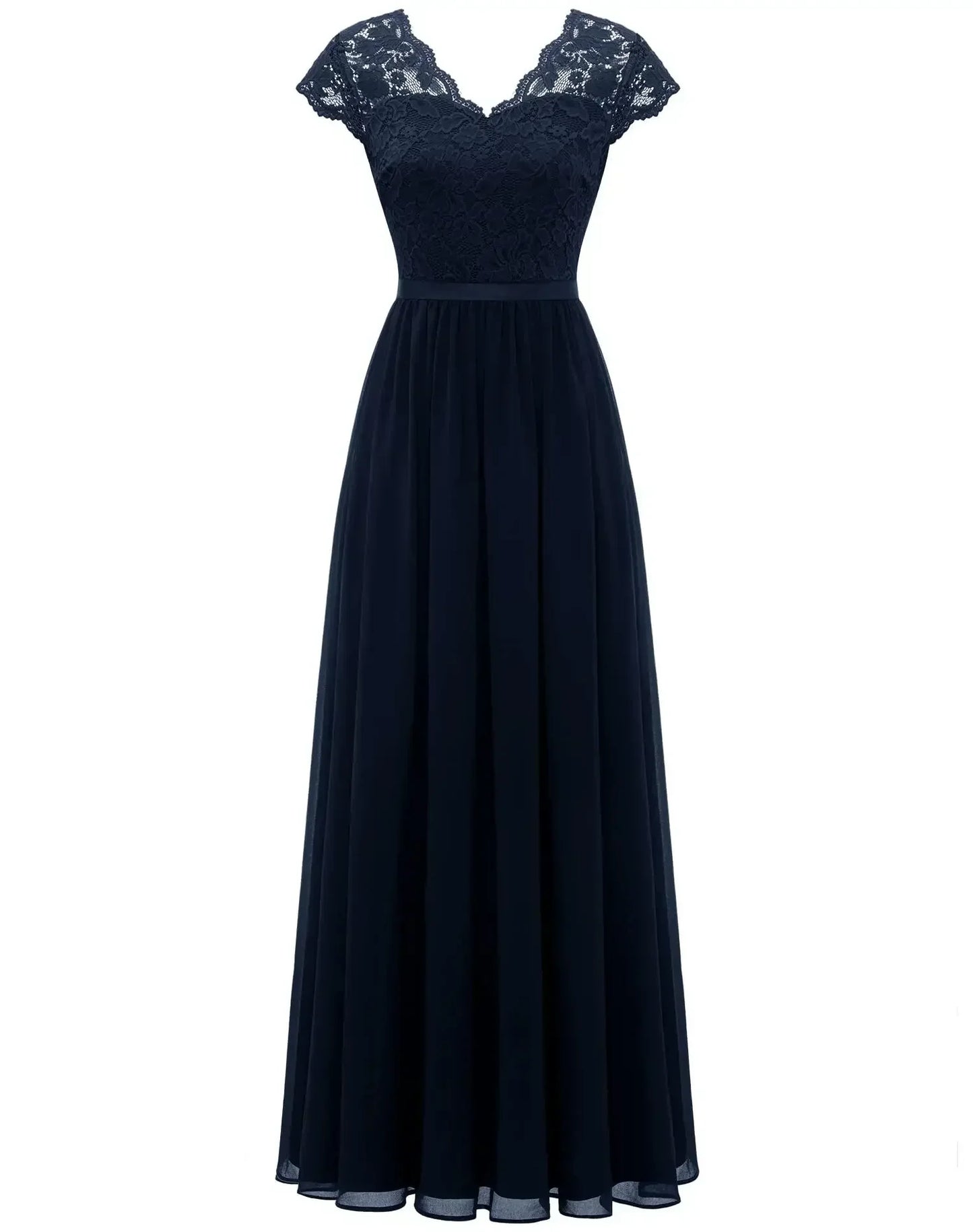Women's Elegant Lace Long Dress