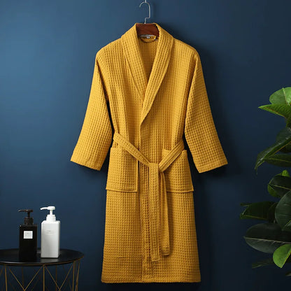 Isabel | Women’s Spring Waffle Lounge Robe