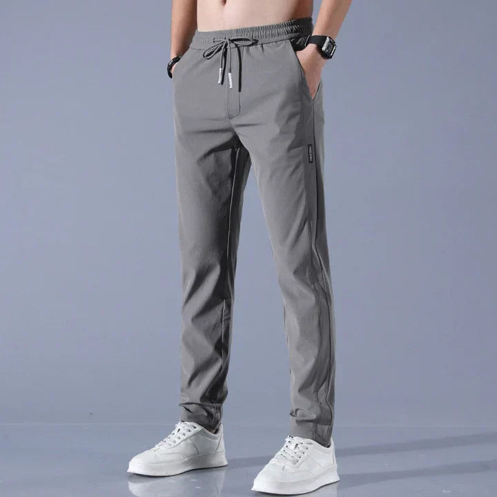 Men's Chino Pants Soft Cotton Beige