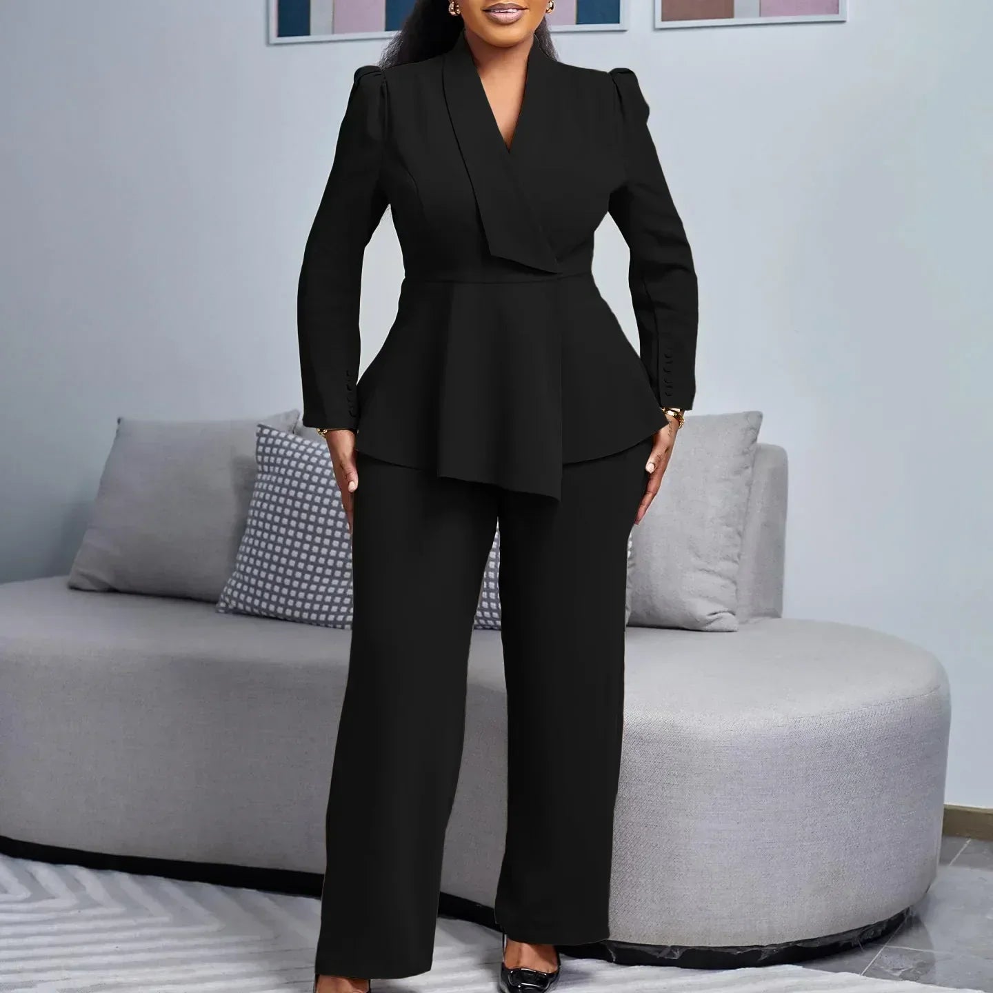 Clara | Women Suit Set with Tailored Long Blazer