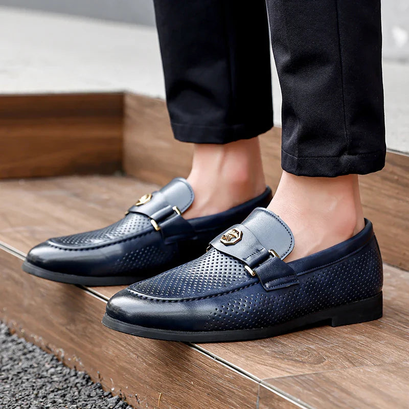 Valenco Men's Leather Loafers