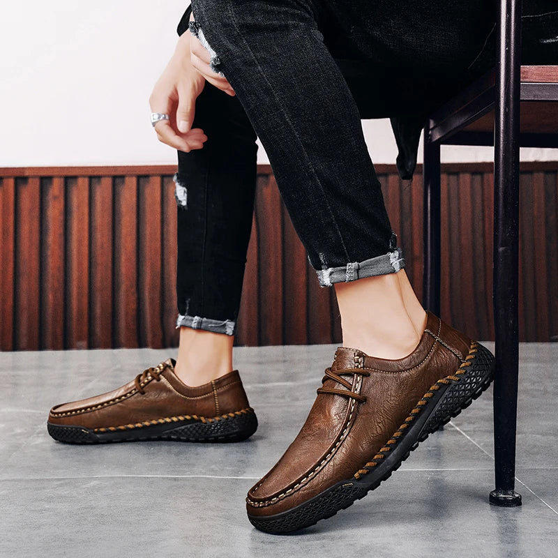Men's Brawn Genuine Leather Shoes