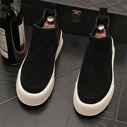 Matteo Men's Suede Chelsea Boot