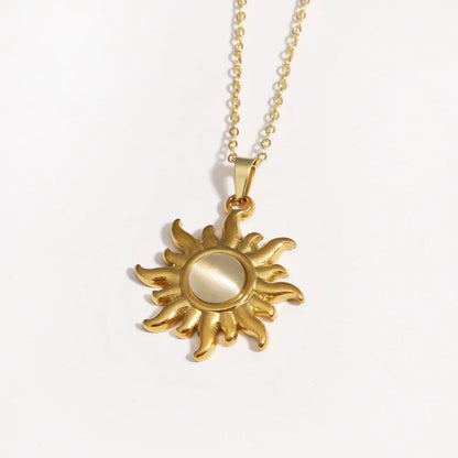 Aurora Spiral Sun Pendant