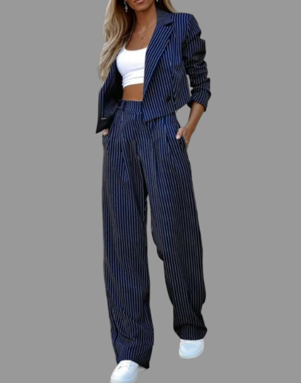 Women's Suit Set Modern Two Piece - Fashinoza