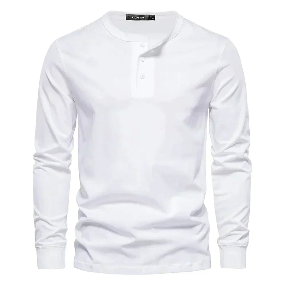 Nathan | Men Spring Long Sleeve Henley Top