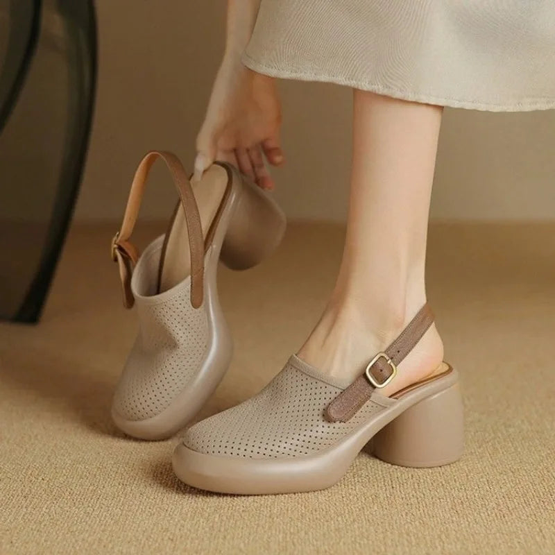 Women's Flat Sandals Low Heel Ginger