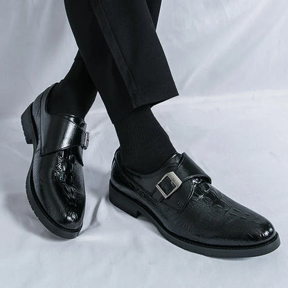 Men's Zenvor Genuine Leather Shoes