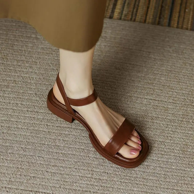 Vegan Leather Women's Sandals