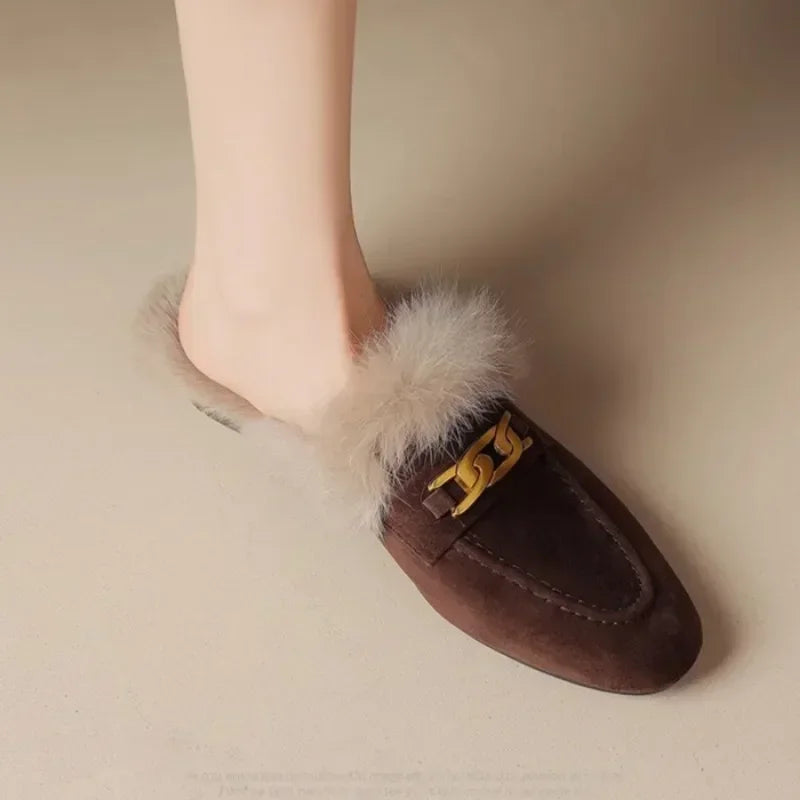 Women's Whisper Fur Mules