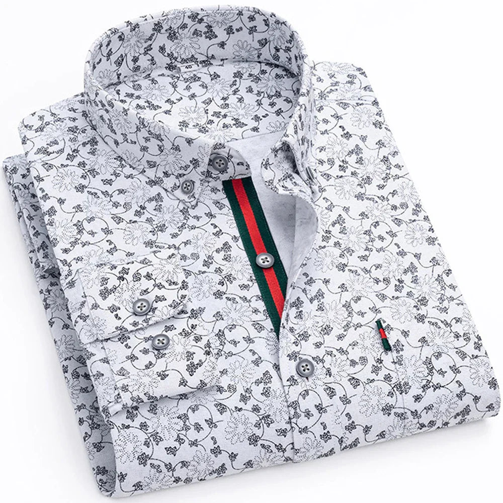 Maverick Men's Button Up Work Shirt Cotton