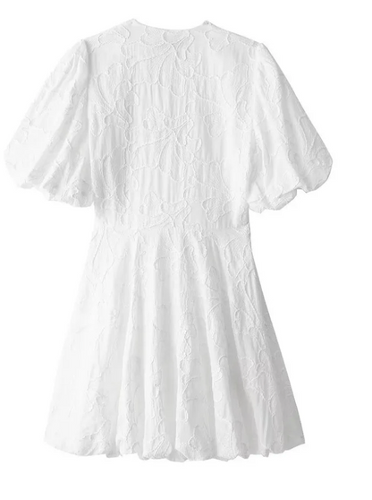 Women's Floral Dress Romantic Style