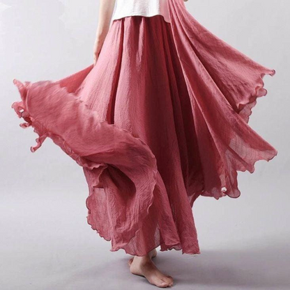 Women's Flowy Summer Skirt