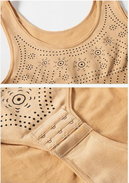 Women's Sleeveless Shapewear Bodysuit Scoop Neck