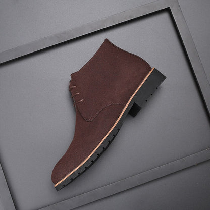 Dennis  | Men Winter Ankle Lace Up Boots