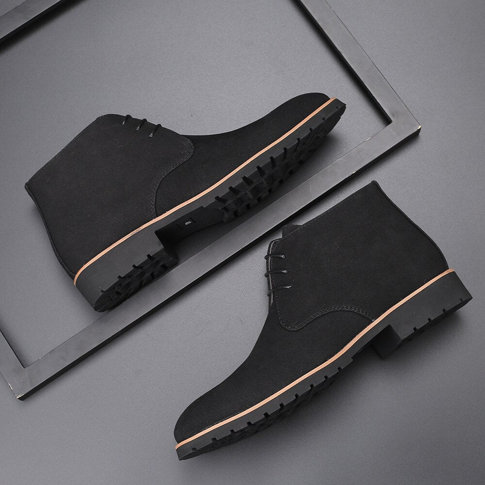 Dennis  | Men Winter Ankle Lace Up Boots