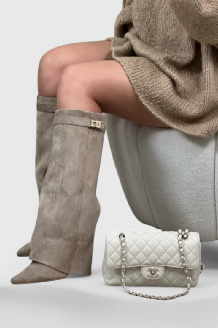 Women's Pointed Knee High Boots