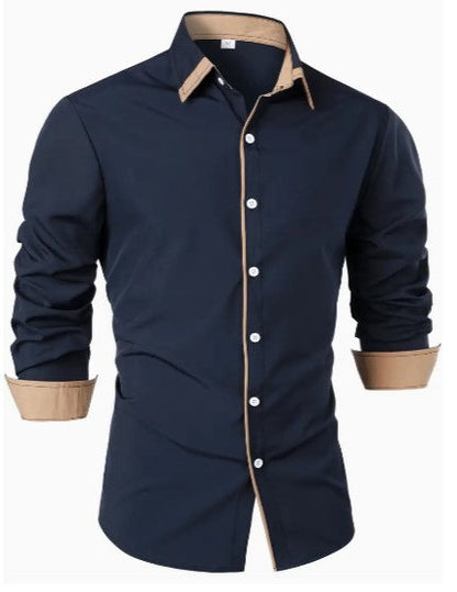 Men's Long Sleeve Casual Shirt Lightweight Breathable